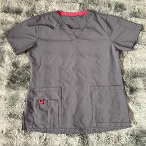 Carhartt Nurse T shirt Gray and pink